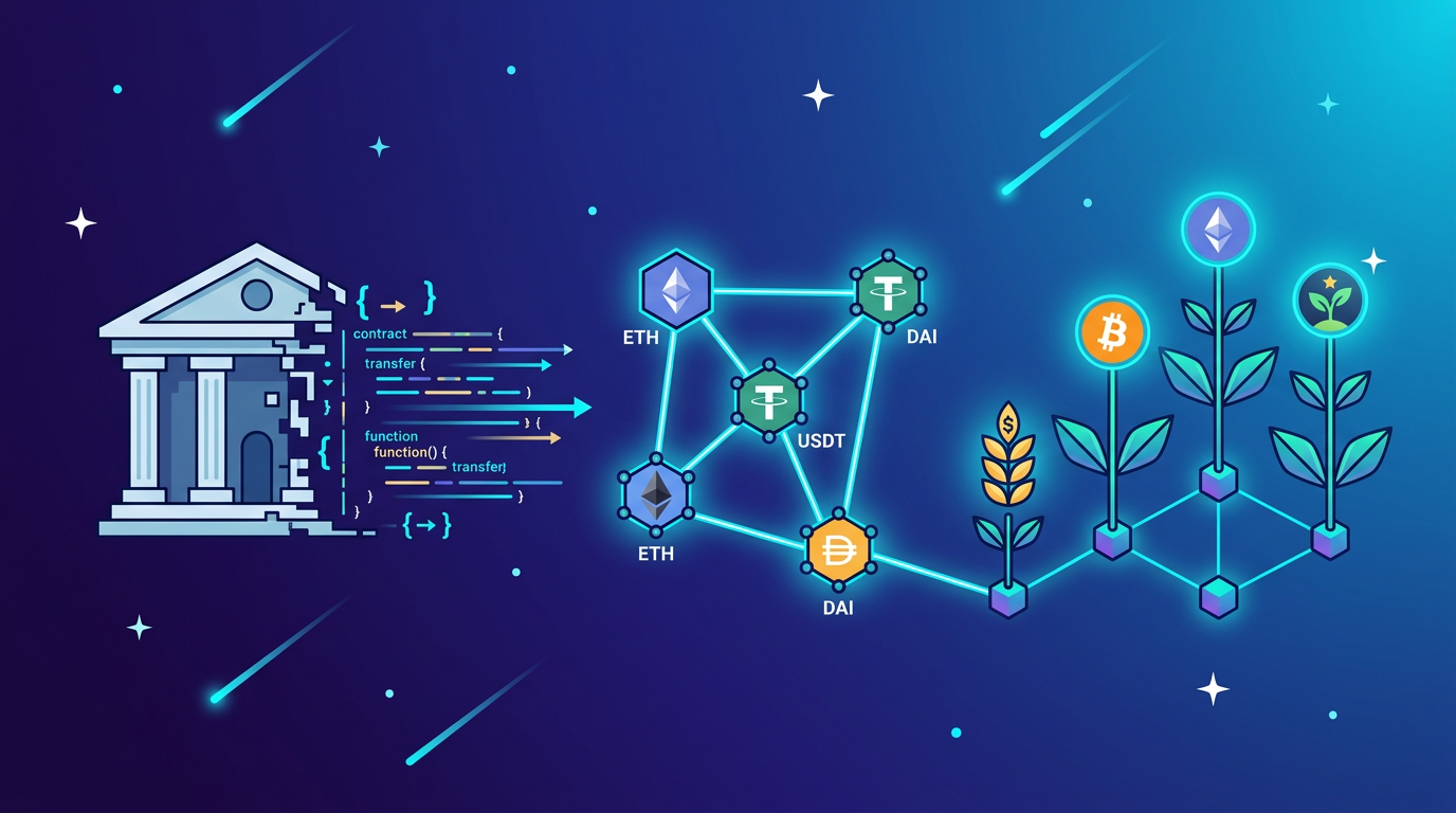 디파이(DeFi)란? 탈중앙화 금융 초보자 완벽 가이드