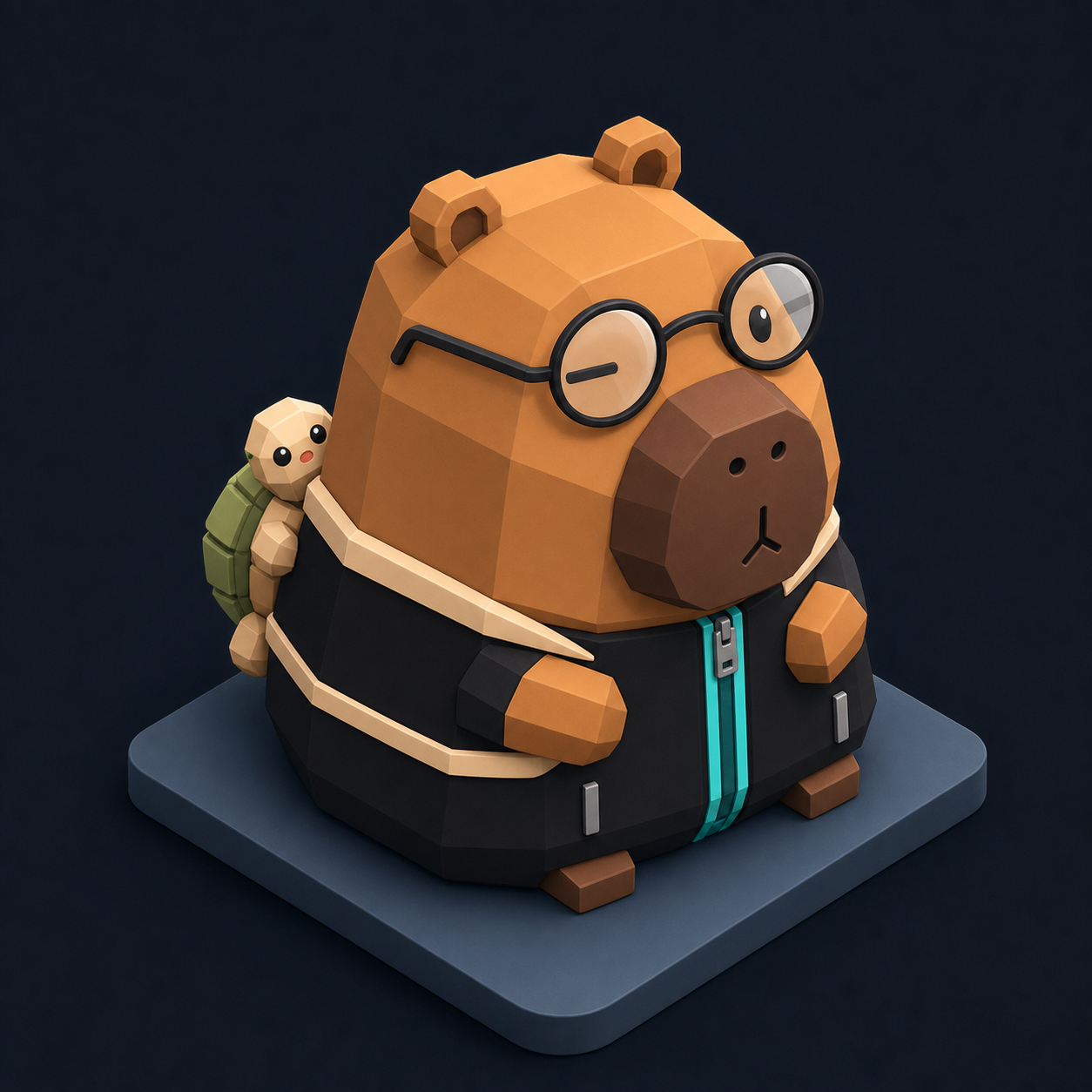 Isometric 3D style preview