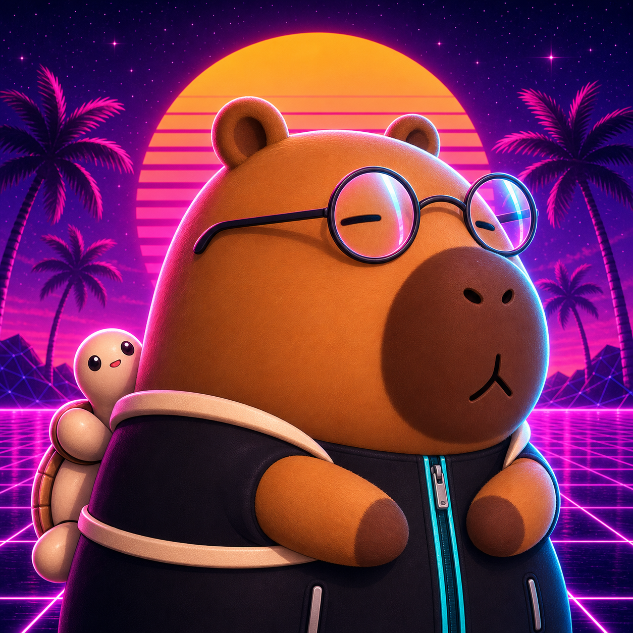 Synthwave style preview
